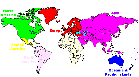 Click on a geographical area